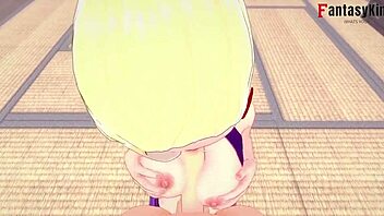 Ino Yamanaka's Big Tits Fuck Naruto In Doggy Style!