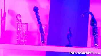 german lesbians fingering and kissing in public bar with big tits 😘