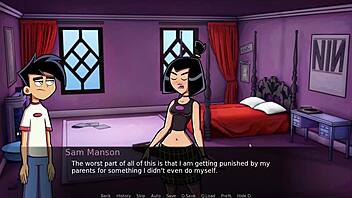 My hot goth girlfriend Amity is masturbating so uncensored