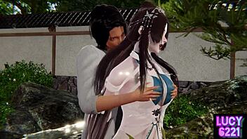 I met this intriguing Chinese netizen with big tits for outdoor dating and oral sex