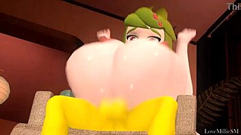 Melony Gets Intensely Fucked By A Monster Cock In This Hentai