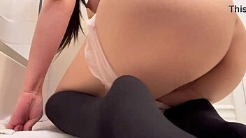Beautiful amateur in costumes wants big dick