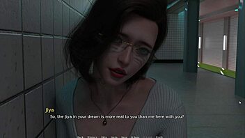 Intense Train Ride with Horny Curvy Babe's Shaved Pussy Exposed