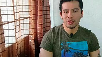 Young Mechanic Barebacks Chubby Twink Scrap Collector in Workshop Yard