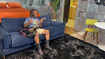 Yo, my Uber Eats driver recognized me and begged to join my videos with that monster cock!