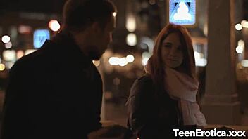 young redhead heather dew gettin’ wild with boyfriend... oops!