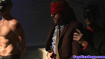 athletic hunks participate in intense anal assfucking orgy with blowjobs