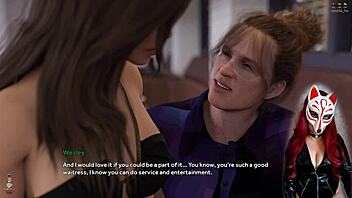 steps of debauchery unfold with upskirt teasing at the bar. college girls strip in public for fun.