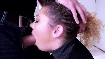 Bubbly intern Allie Addison gets PUSSY POUNDED hard