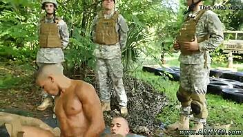 Gay Teen Boy Caught in Jungle Nail Fest Sex Session