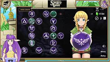Legend of Zelda's Link in erotic anime-style video