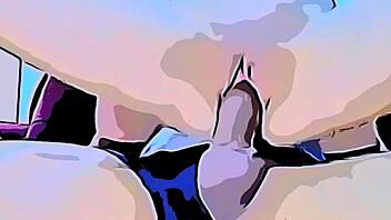 Cartoon Teen Invites Friend for Netflix, Ends with Intense Cunilingus and Fucking