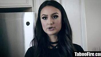 Hot office clerk has an encounter with her colleague at work