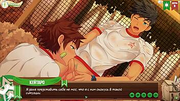 juicy blowjob to natsumi in game friends camp ep 9