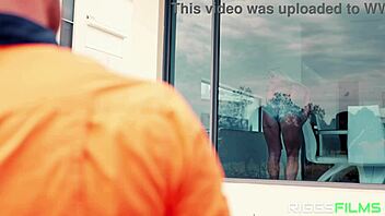 Wow, Muscle Barbie takes it hard in anal action!