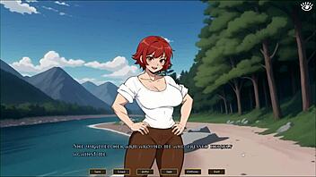 Hot Tomboy Femdom Titjob in Kitchen! Hentai Game Ep 4 Rocks!