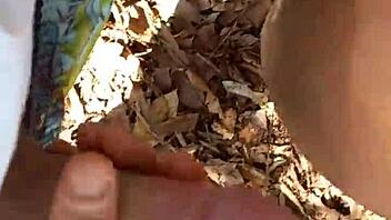 i saw morena's new ass in woods