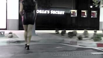 jasmeen lefleur teases with her feet and legs in heels and shoes