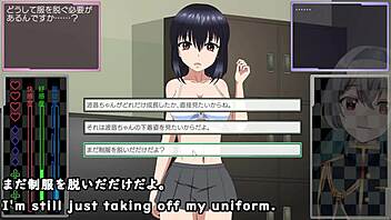 Toyed Girl Groped By Machine In Hentai Game