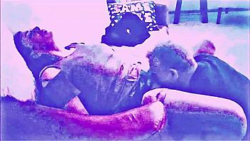 Donnie eats creampie after femdom slapping