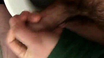 Wow, Japanese Amateur Masturbates In Morning Toilet And Cums!