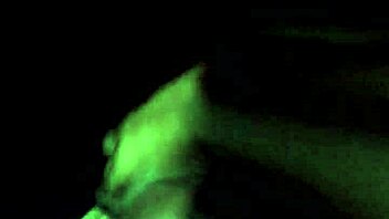 Shemale with hairy cock receives cumshot and sounding