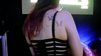 Bianka and Zenda's public lesbian encounter