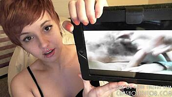 Teen catches you watching gay porn on webcam session