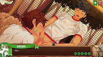 juicy blowjob to natsumi in game friends camp ep 9