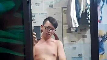 Why does this Vietnamese gay top suck such a monster cock?