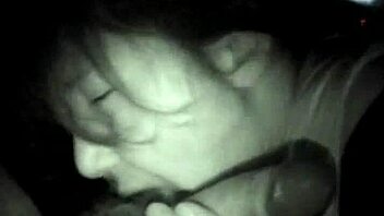 Homemade blowjob for 20 pounds on roadside webcam