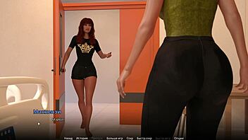 WVM gameplay part 29 - nurse redhead takes monster cock action