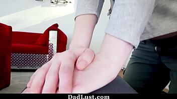 Stepdaddy Can't Control Himself During Intense Roleplay Fucking.