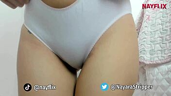 i guide you to jerk off on my blonde ass