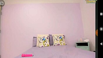 bigtits latina webcam girl sucking nipples in lingerie