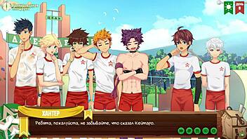 juicy blowjob to natsumi in game friends camp ep 9