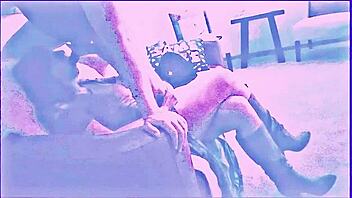 Donnie eats creampie after femdom slapping