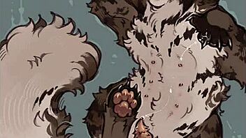 gay furry porn compilation in feral style.
