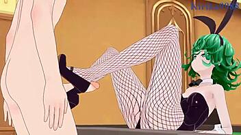 I Love Watching Tatsumaki And Fubuki In Bunny Girl Intense Sex From One-Punch Man Hentai