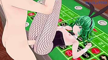 I Love Watching Tatsumaki And Fubuki In Bunny Girl Intense Sex From One-Punch Man Hentai