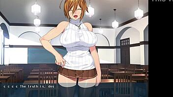 kanobitch becomes a slut in hentai episode 15