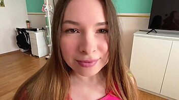 Stepsister seduced into hot homemade fucking with big ass