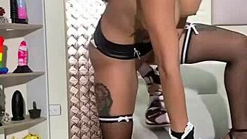 Maid Discovers Boss’s Hidden Dildo Collection