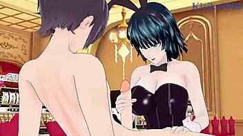 I Love Watching Tatsumaki And Fubuki In Bunny Girl Intense Sex From One-Punch Man Hentai