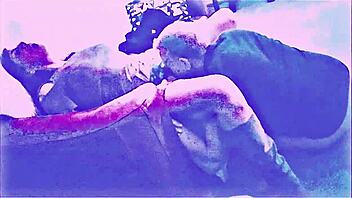 Donnie eats creampie after femdom slapping