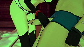 Have you seen Etna demon giving that hot handjob and cumshots?