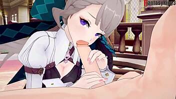Lynette’s erotic journey through the world of Genshin Impact