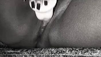 Wild Squirt! Fat Latina With Big Pussy Squirts In Lesbian Orgasm!