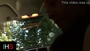 Blonde milf rides giant black cock