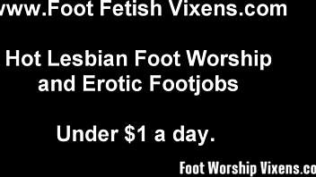 She submits to my feet temptation